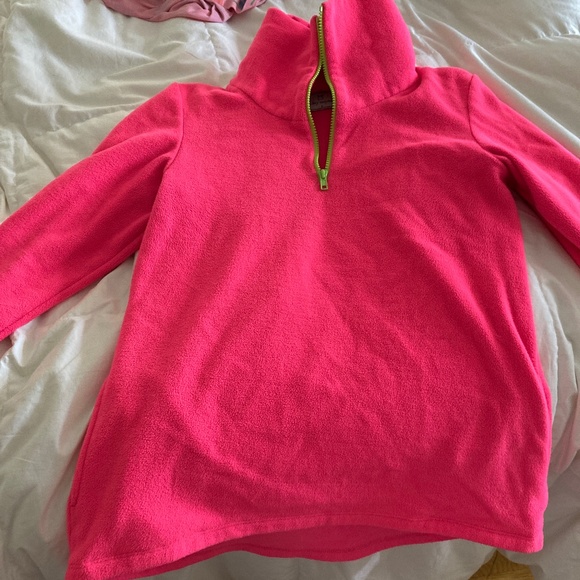 Dudley Stephens Pink Fleece Sweatshirt - Picture 1 of 2